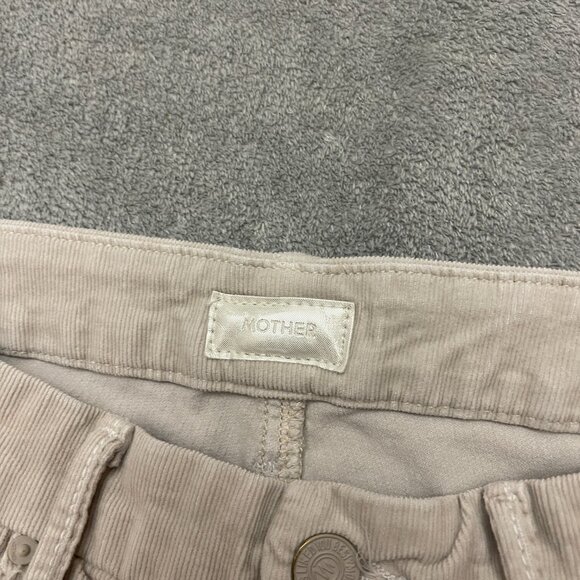 MOTHER Jeans Womens Size 26 Looker Ankle Fray Grey Mist Wash USA Made - Picture 9 of 16